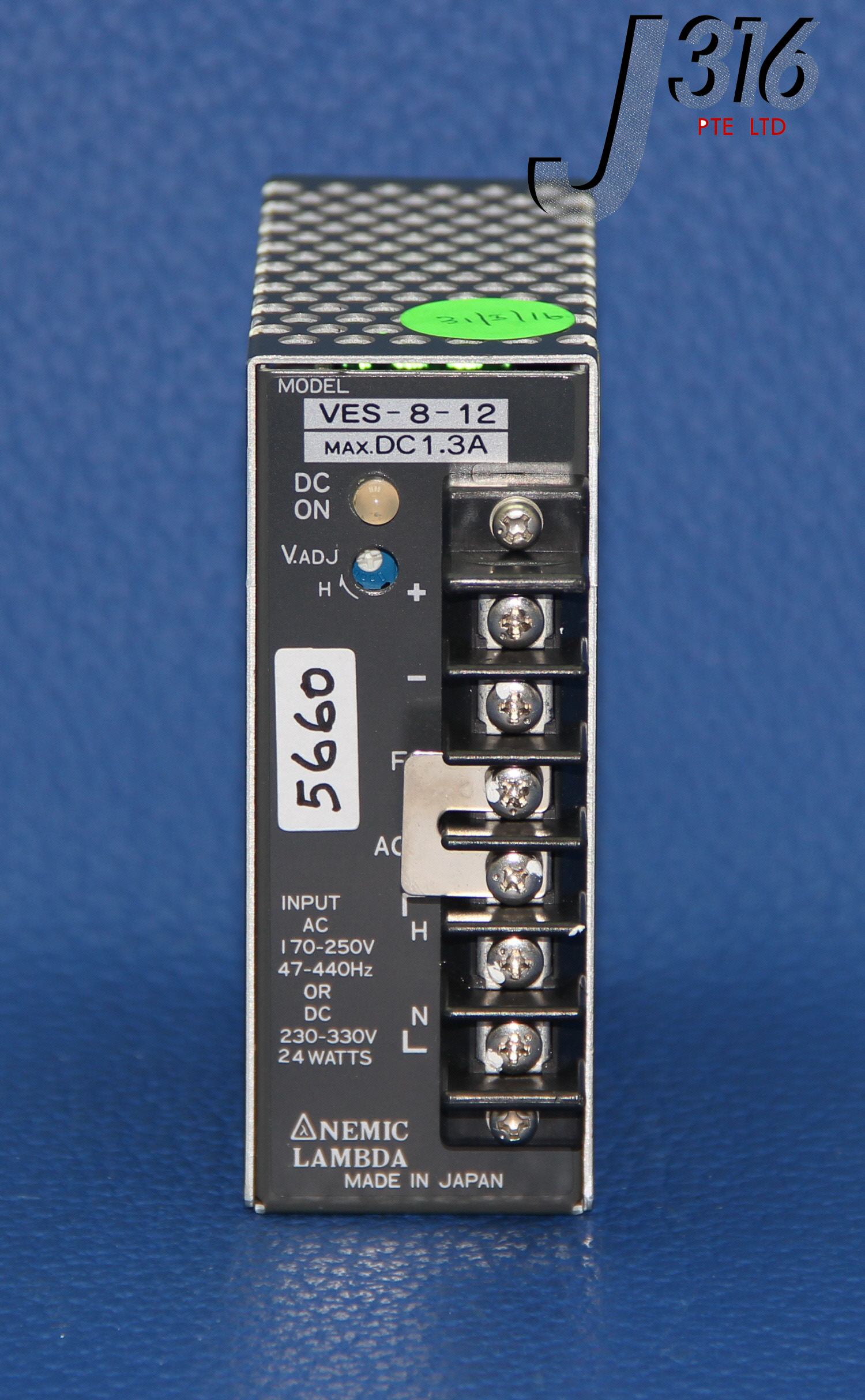 5660 NEMIC-LAMBDA POWER SUPPLY DC 1.3A VES-8-12 | eBay